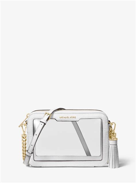 clear bag michael kors|michael kors clear crossbody bag.